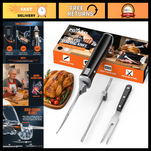 Cordless electric knife for - knife,