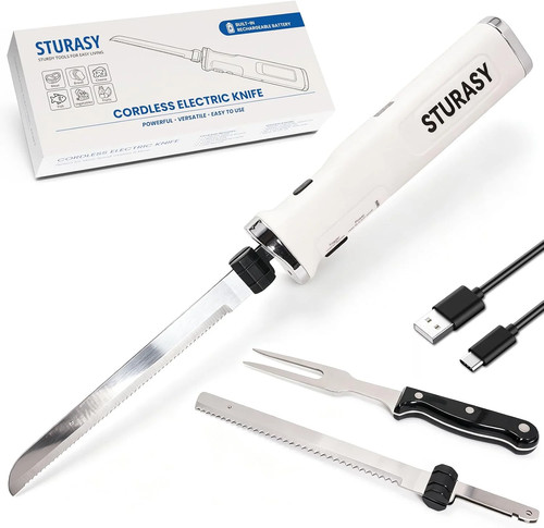 Cordless electric knife 8v - electric, knife,