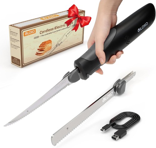 Cordless electric knife with - cordless,